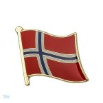 Pin's drapeau Norvège en émail coloré