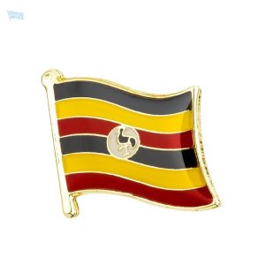 Pin's drapeau Ouganda en émail coloré