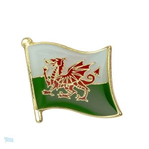 Pin's drapeau Pays de Galles en émail coloré
