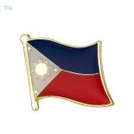 Pin's drapeau Philippines en émail coloré