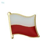 Pin's drapeau Pologne en métal émaillé