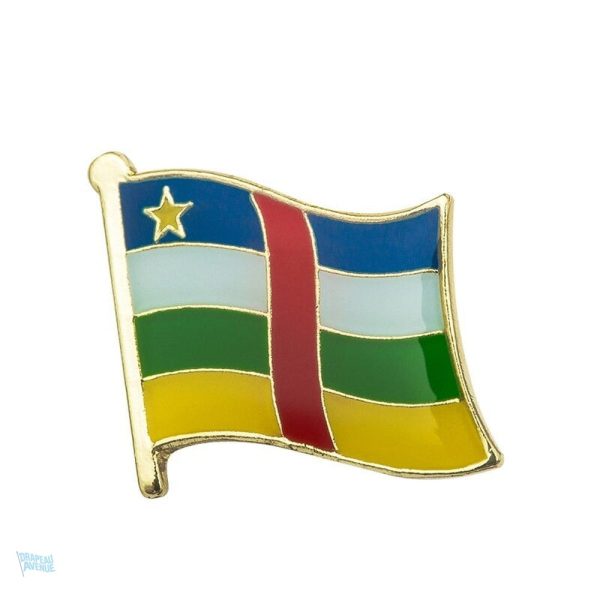 Pin's drapeau République Centrafricaine en émail