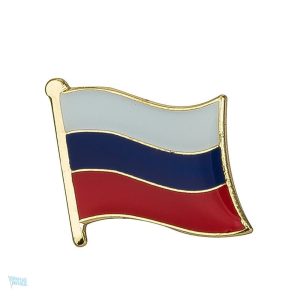 Pin's drapeau Russie en émail coloré