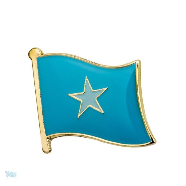 Pin's drapeau Somalie, accessoire pour afficher son soutien