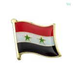 Pin's drapeau Syrie en émail coloré