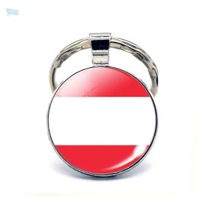 Porte-clés drapeau Autriche
