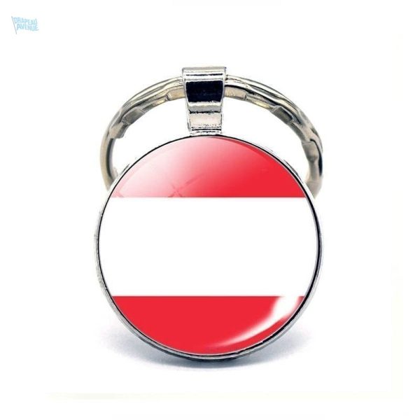 Porte-clés drapeau Autriche