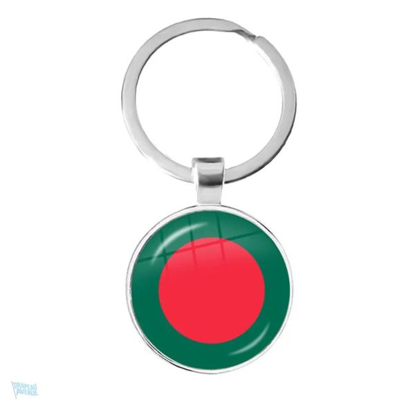 Porte-clés drapeau du Bangladesh
