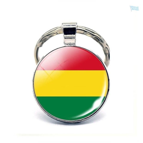 Porte-clés représentant le drapeau de la Bolivie