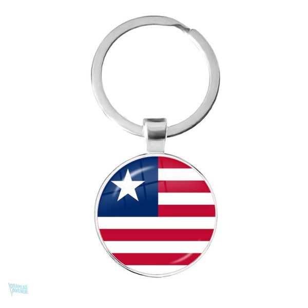 Porte-clés drapeau du Liberia