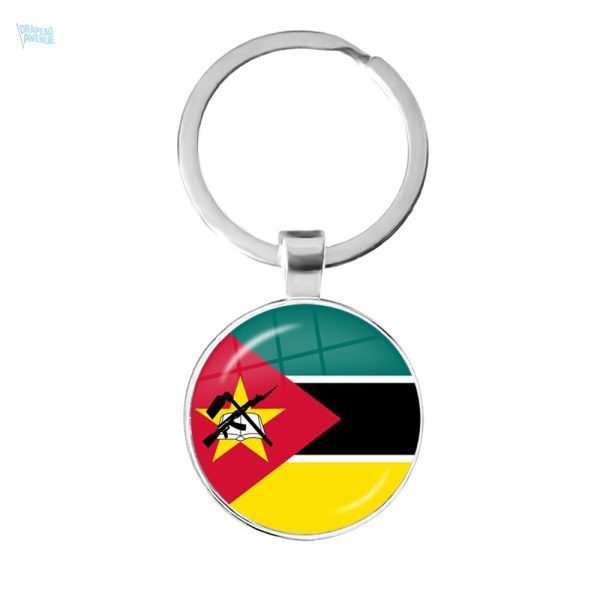 Porte-clés drapeau du Mozambique