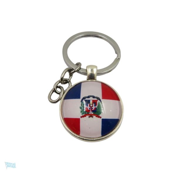 Porte-clés drapeau République Dominicaine