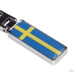Accessoire de mode : porte-clés drapeau Suède
