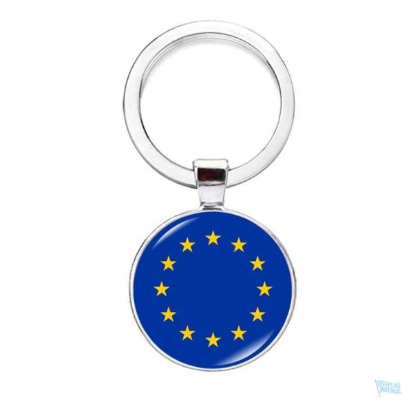 Porte-clés drapeau Union Européenne