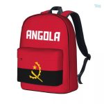 Sac à dos avec drapeau de l'Angola, design coloré et unique