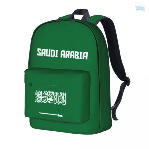 Sac à dos avec drapeau de l'Arabie Saoudite