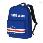Sac à dos avec le drapeau du Cap-Vert en design élégant