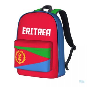 Sac à dos Érythrée avec drapeau national stylisé