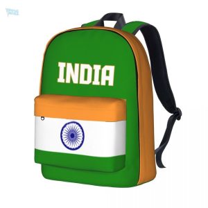Sac à dos avec le drapeau de l'Inde en design coloré