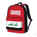 Sac à dos avec drapeau Irak pour un style unique