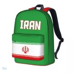 Sac à dos avec motif du drapeau de l'Iran