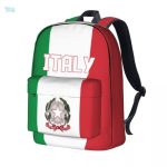 Sac à dos avec le drapeau de l'Italie