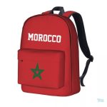 Sac à dos avec le drapeau du Maroc
