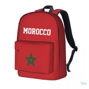 Sac à dos avec le drapeau du Maroc