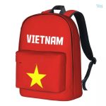 Sac à dos aux couleurs du drapeau du Vietnam