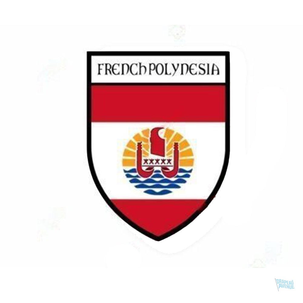 Drapeau Polynésie française