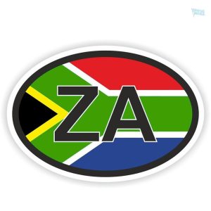 Sticker drapeau Afrique du Sud