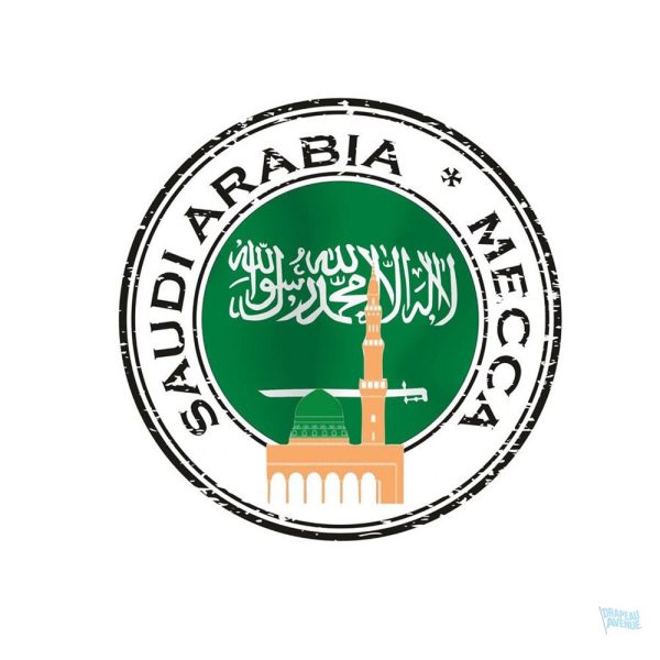 Sticker drapeau Arabie Saoudite