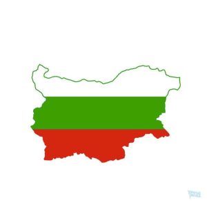 Sticker drapeau Bulgarie