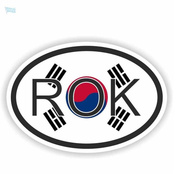 Sticker drapeau Corée du Sud
