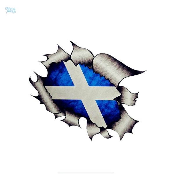 Sticker drapeau de l'Écosse