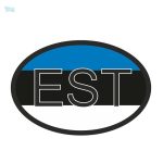 Sticker drapeau Estonie