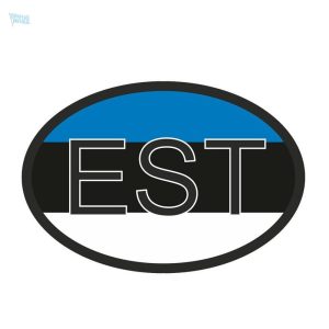 Sticker drapeau Estonie