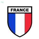 Sticker drapeau France