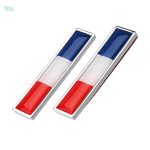 Drapeau tricolore français en sticker auto