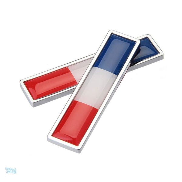 Autocollant voiture aux couleurs de la France