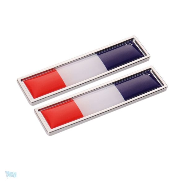Drapeau français en sticker pour décoration automobile