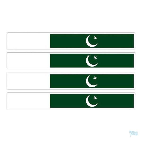 Sticker drapeau du Pakistan