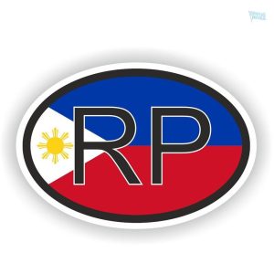 Sticker drapeau Philippines