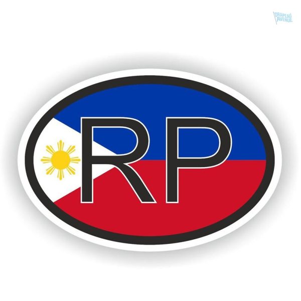 Sticker drapeau Philippines
