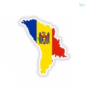 Sticker drapeau Roumanie