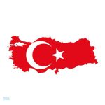 Sticker drapeau Turquie