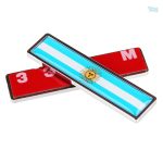 Drapeau argenté de l'Argentine, accessoire décoratif unique