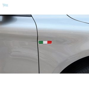 Autocollant drapeau Italie, style unique pour les passionnés de l'Italie