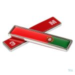 Autocollant drapeau du Portugal, esprit patriotique