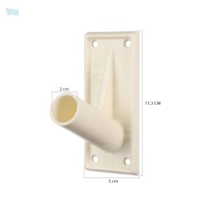 Support mât pour drapeau extérieur en plastique